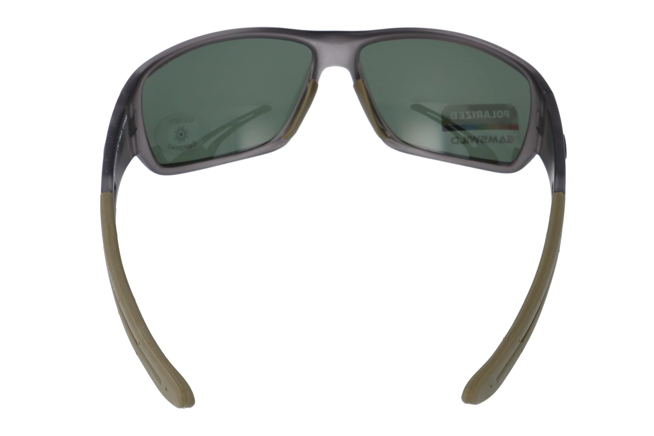 Gamswild WS7127 okulary przeciwsłoneczne polaryzacyjne GAMSSTYLE okulary rowerowe okulary narciarskie modne okulary damskie męskie unisex | szare | czarne | niebieskie |, kolor: szary