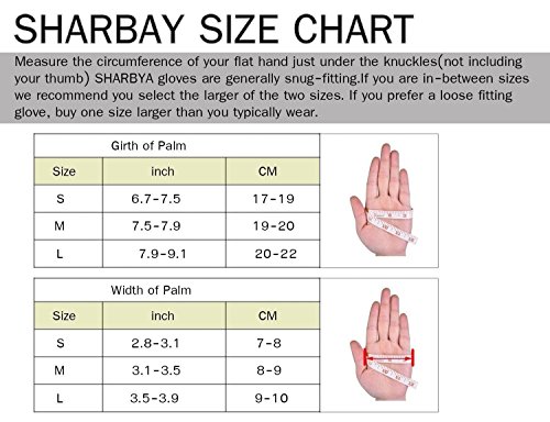 SHABEI Guanti Sportivi Touchscreen,Guanti Ciclismo...