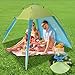 Beach Tent Waterproof Beach Tent Sun Shelter Sun Protection Canopy Ventilated ShadeEasy to Carry and Set up Canopy for Camping, Backyard, Picnic 83x91x63