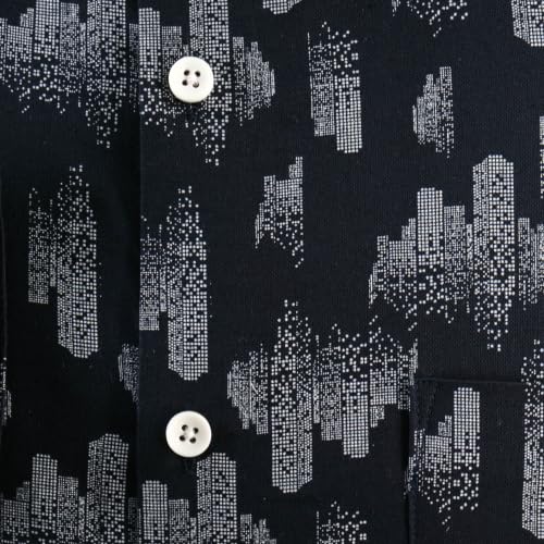 Image of 7-DAYS Men's Premium Printed Shirt - 100% Cotton, Regular Fit, Full Sleeve, with Pocket - Versatile for Formal Occasions and Casual Wear