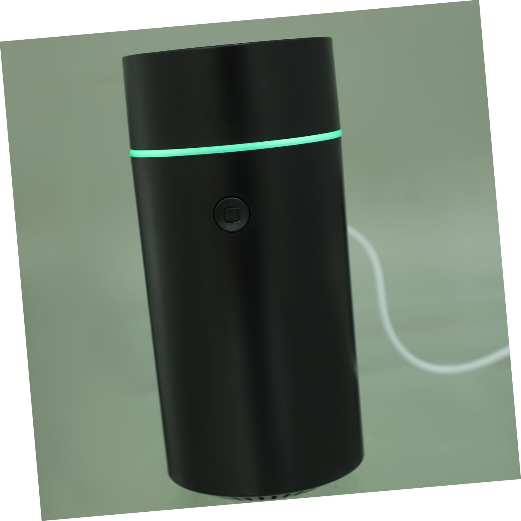 Mini Diffusore Profumo Portatile per Auto Umidificatore USB Ricaricabile Design Compatto Nero per Interni Ufficio e Camera da Letto