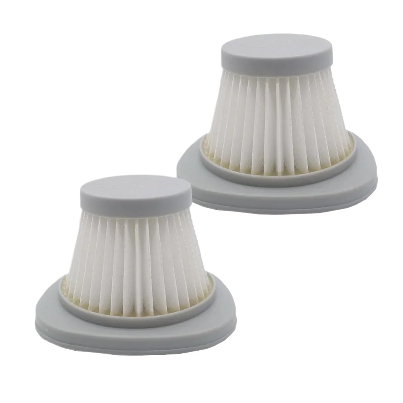 EEZII 2pcs Vacuum Cleaner Accessories Filter Element,compatible For Deerma， DX118C DX128C Filter(2Pcs)