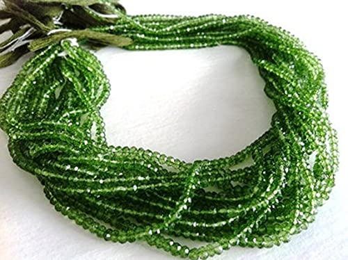 Perles fines en quartz vert 3.5mm pour réussir vos colliers de mariage