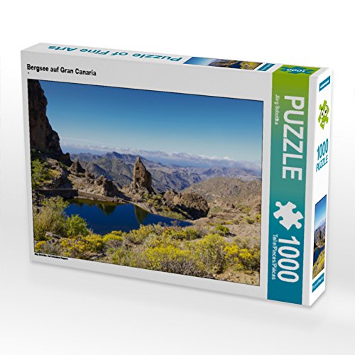 Preisvergleich Produktbild Bergsee auf Gran Canaria 1000 Teile Puzzle quer