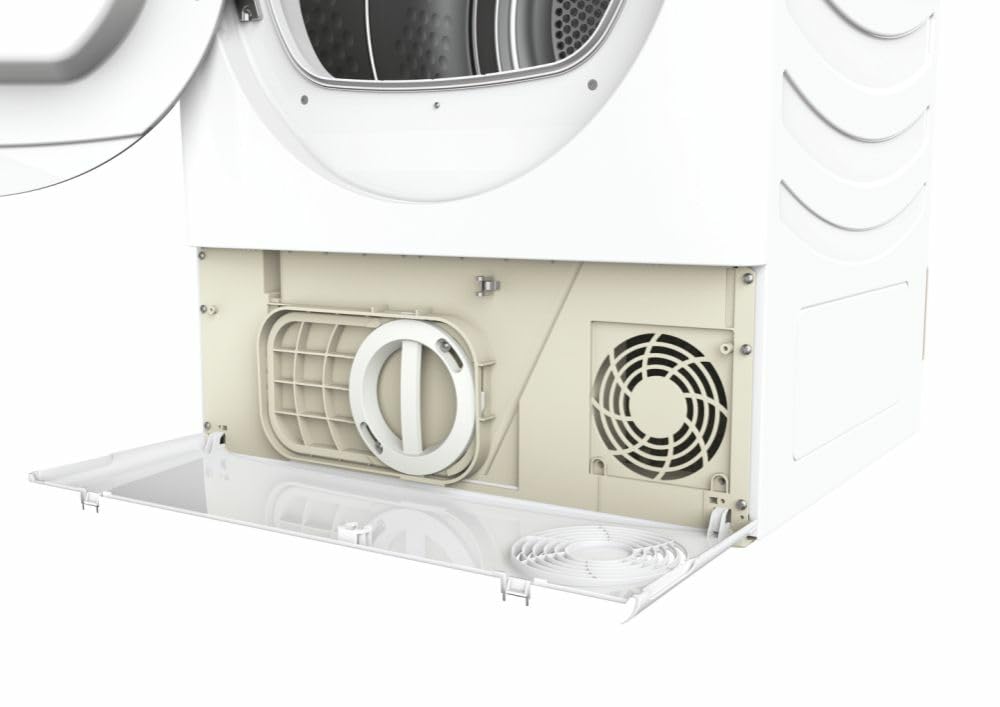 Hoover HLE H8A2DE-S - Asciugatrice con pompa di calore, Libera installazione, 8kg, Classe energetica A++