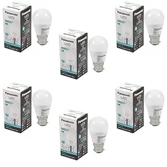Panasonic 3W B22 LED Cool Day Light Bulb, Pack of 6