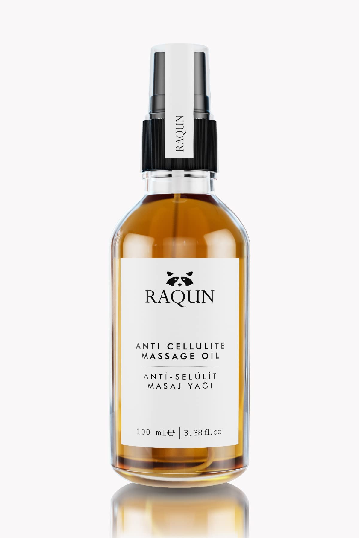 RAQUN Anti Selülit Masaj Yağı 100ml %100 Doğal İçerik