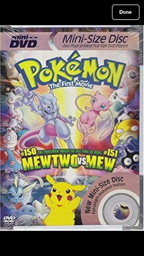 Pokemon - The First Movie : Mewtwo vs. Mew (Mini DVD)