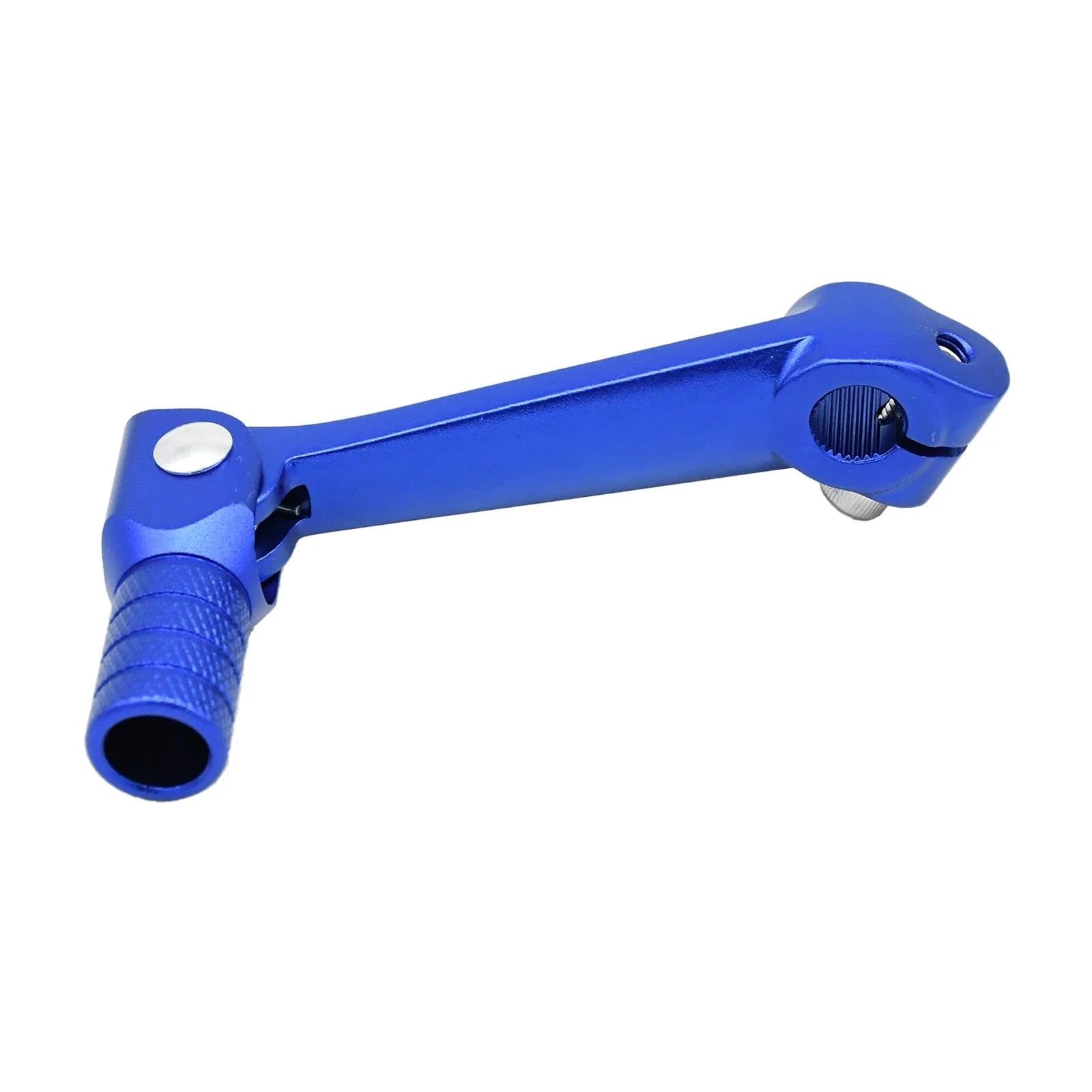 Liogiugimz Blue For Atv Dirt Bike Zongshen Nc250 Bse Apollo Kayo T2 T4 110 250Cc Motorcycle Folding Gear Shift Lever Motorcycle Gear Shifter(Blue)