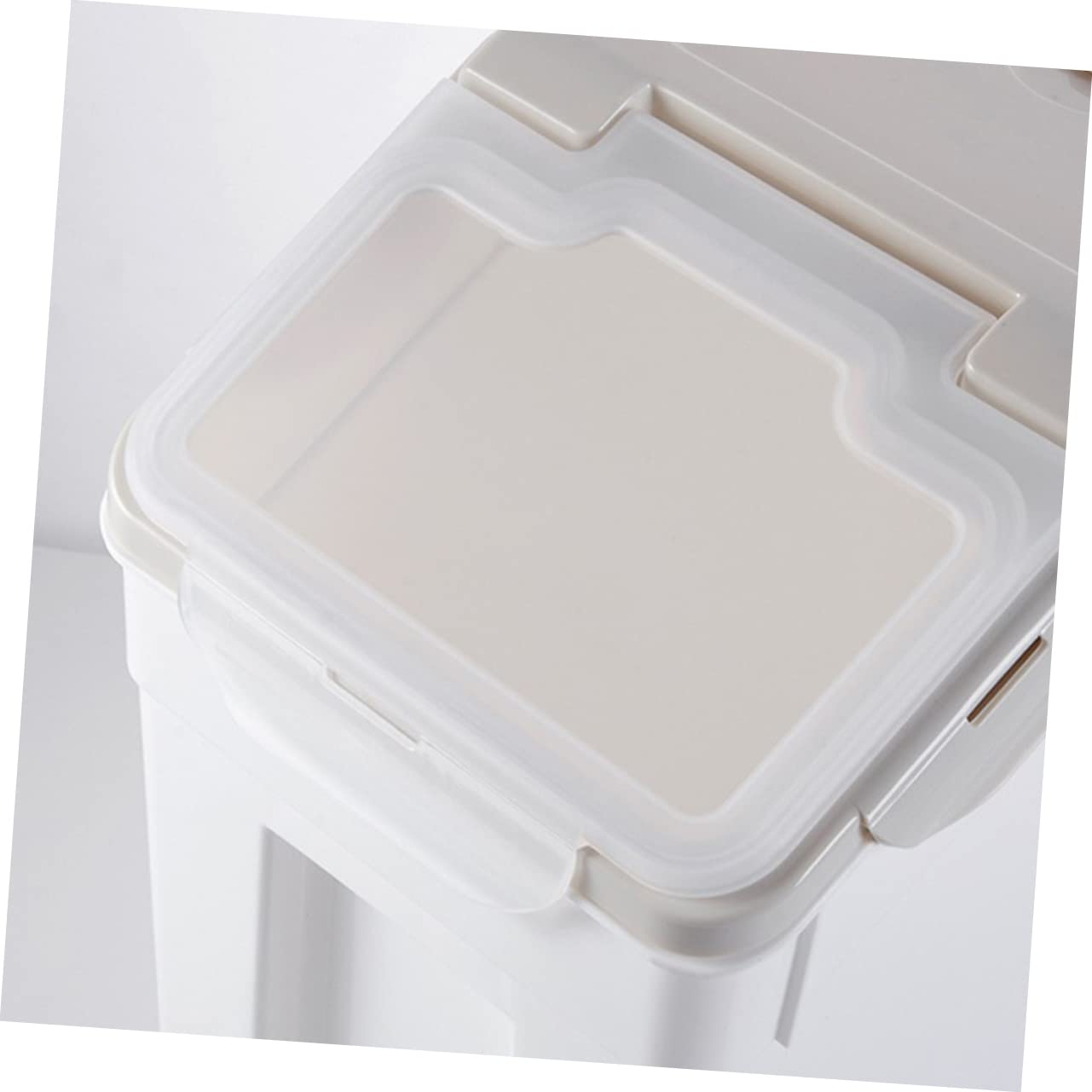 ibasenice 1pezzi Contenitore Per Per Animali Domestici Secchio Sigillante Realizzato in Plastica Pp Di Struttura Resistente e Salutare Per Alimenti Secchi Ecc Garantisce Conservazione Lunga