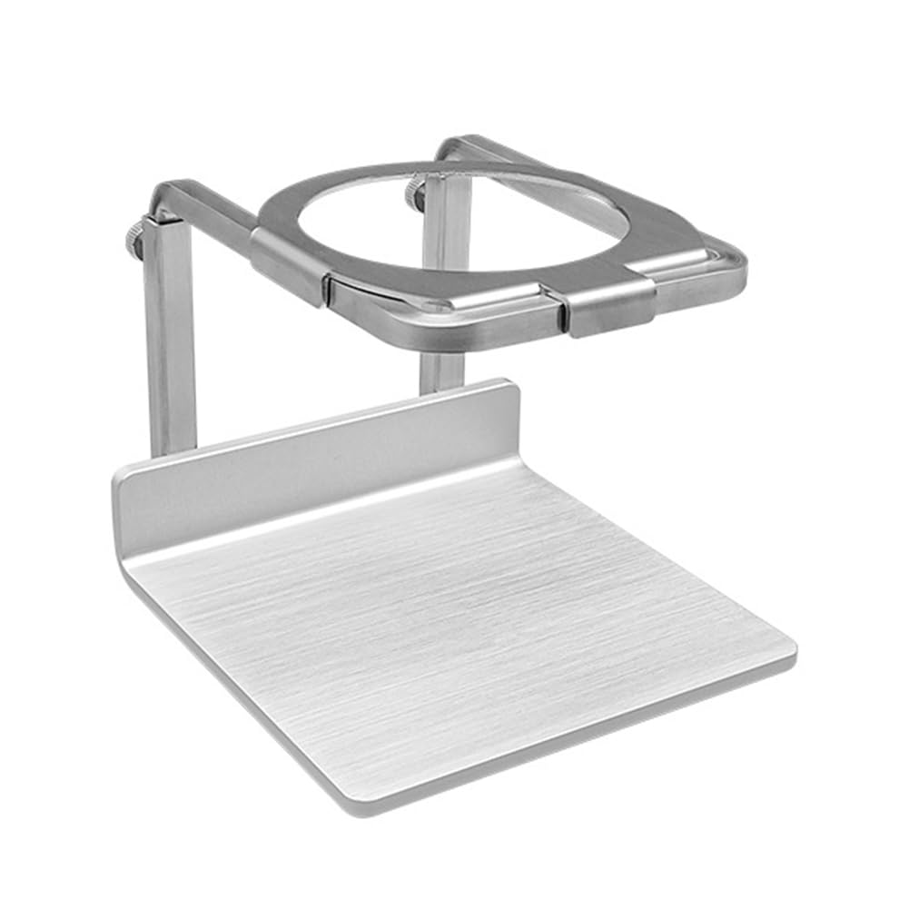 Porte-filtre à café réutilisable avec son support antidérapant pour panier de filtration