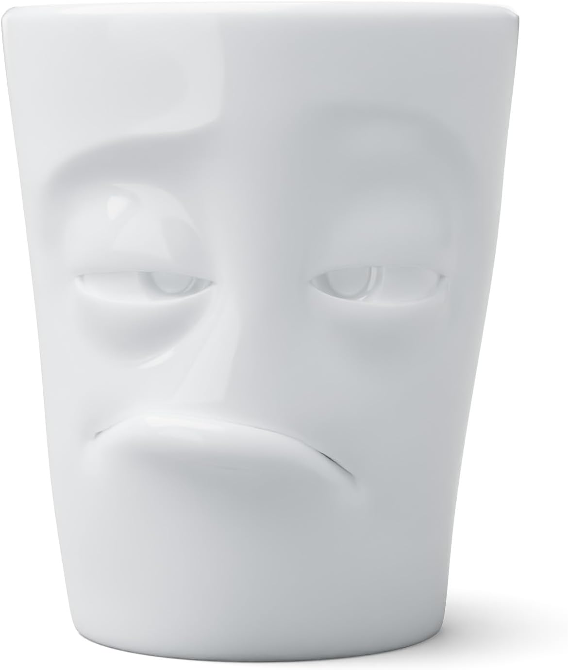 FIFTYEIGHT PRODUCTS "Verpennt" Mug with Handle (Porcelain, 350 ml, White, Made in Germany)
