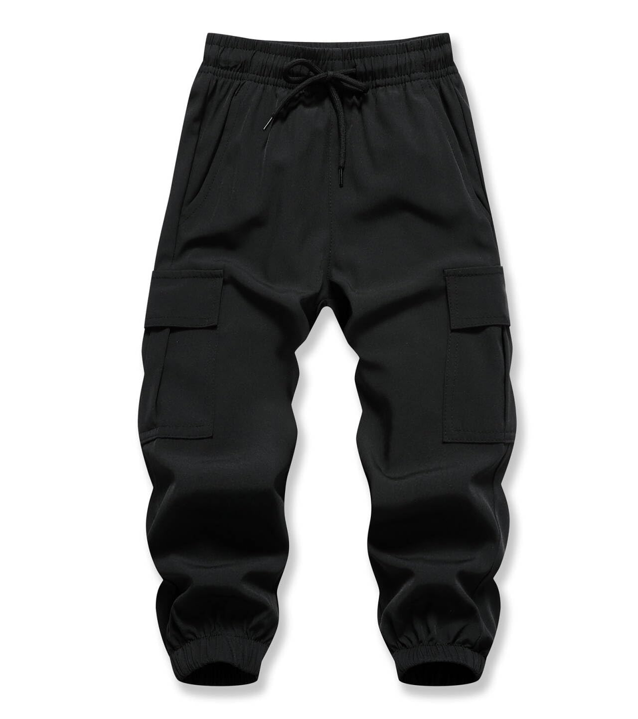 Baby Boys Cargo Joggers Pants Toddler Quick Dry Lightweight Hiking Pants Kids Pull On Sweatpants