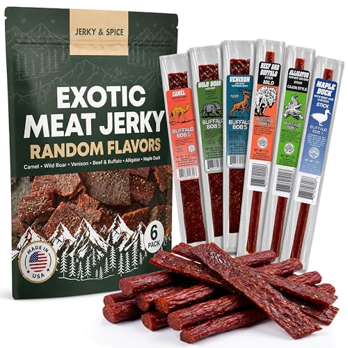 Buffalo Bob's Exotic Meat Variety Sampler Set...