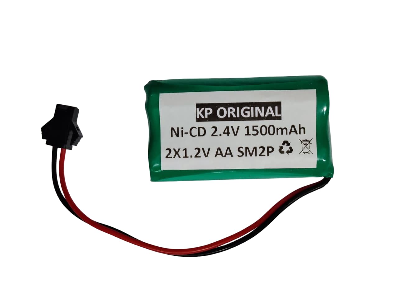KP Original 2.4 Volt 1500mAh (Full Capacity) Ni-CD Rechargeable Batterry Cell(2 X AA 1.2V) with SM2P Connector for Toys,Drone,DIY,Industrial All Purpose Use (2.4 Volt)-image-39