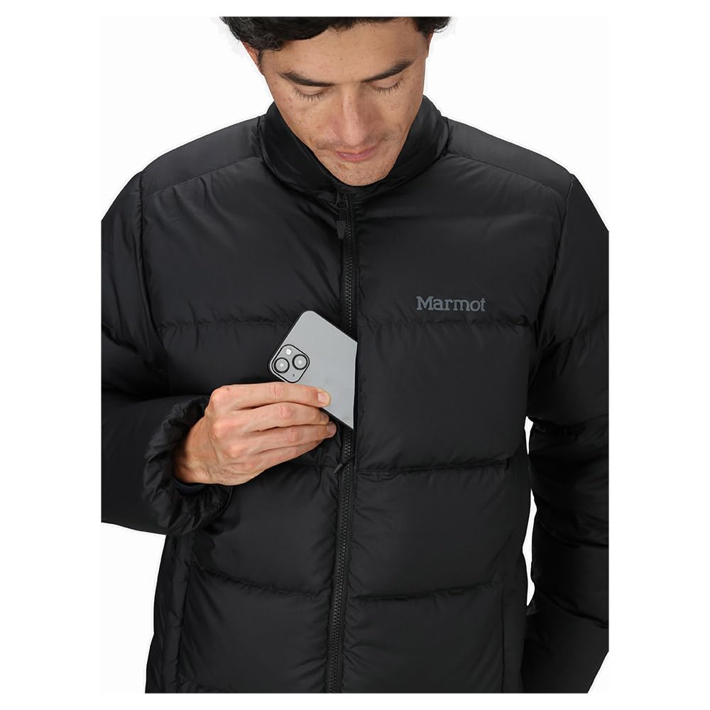 Marmot Guides Down Jacket Piumino leggero, caldo puffy invernale, cappotto trapuntato idrorepellente, giacca funzionale antivento, giacca outdoor impacchettabile Uomo (Pacco da 1)