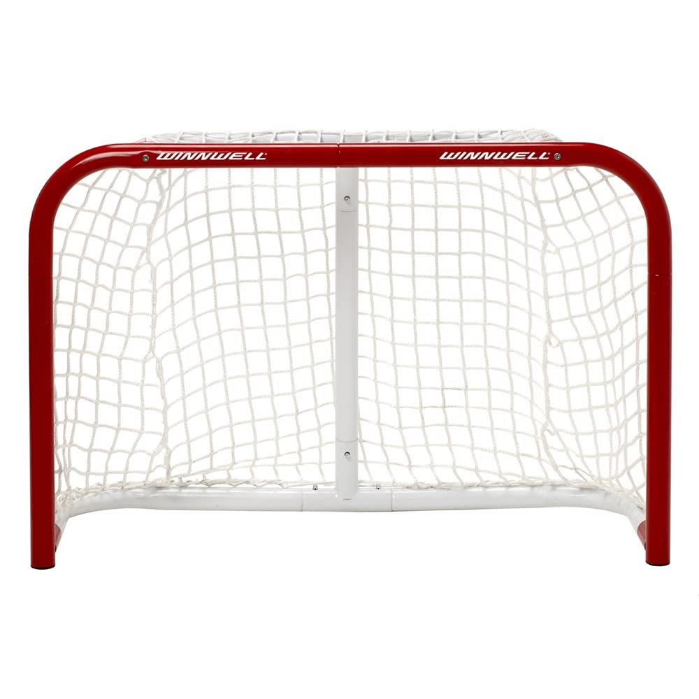 Winnwell Hockey Heavy Duty Net - Indoor & Outdoor Hockey Goal Equipment - Hockey Training Gear Essential for Ice Hockey Pucks