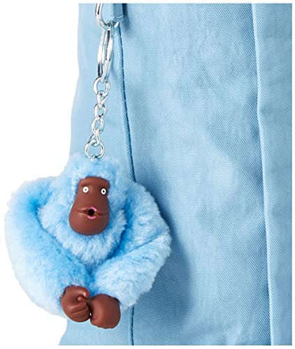Kipling Women's Belammie Handbag, Organize Accessories, Spacious Interior, Removable Shoulder Strap, Travel Bag, Blue Mist Tonal #TOP3