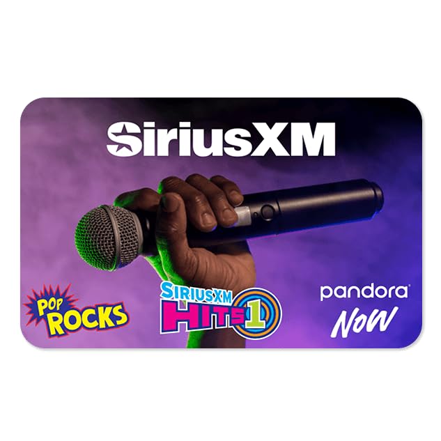 SiriusXM Tarjeta de regalo electrónica