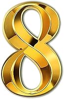 Vista 9 de Números de casa para puertas 3D, números de buzón de 3 pulgadas, números del 0 al 9, autoadhesivos, números de puerta de casa, dirección de calle