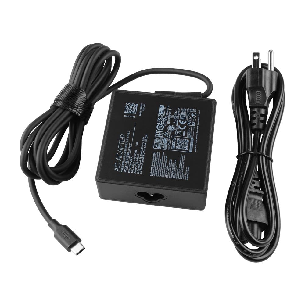 Amazon.com: 20V 4.5A 90W USB C 充電器,適用於Asus Vivobook S 14 S