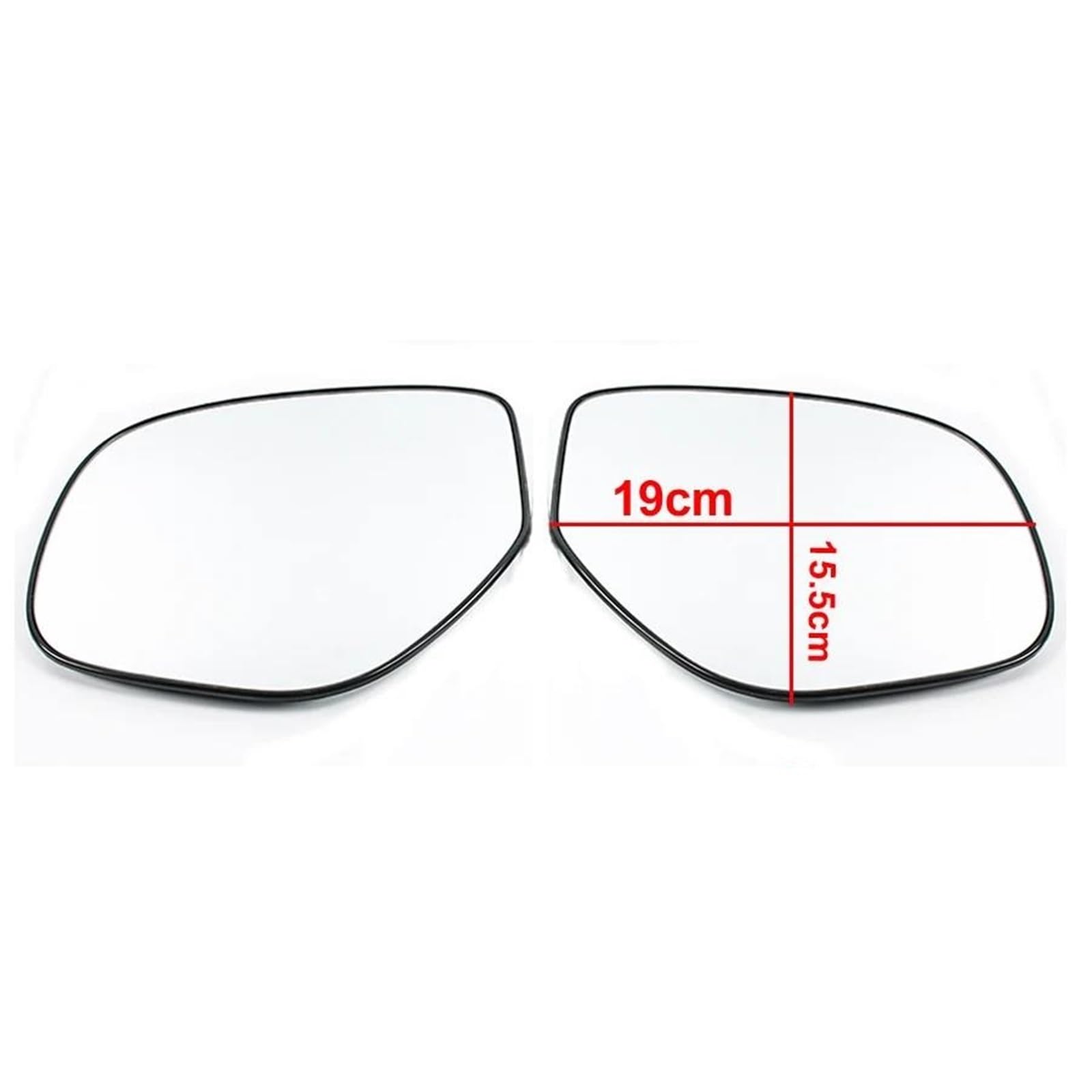 Espejos Retrovisores Laterales Coche Cristal Para Mitsubishi Para Outlander 2013-2021 Lente De Espejo Retrovisor Lentes De Espejo Cristal de retrovisor lateral(BIEN,Calefacción)