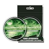 youtube converter 100% linea di pesca del fluorocarbonio 275m/300yds, 8 dimensioni, diametro 0.18mm-0.48mm, linea chiara del monofilamento 5-30LB.