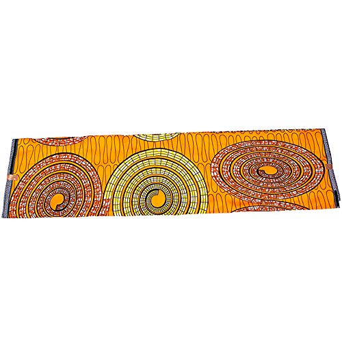 BintaRealWax African Fabric Ankara Wax Prints 6 Yards Kente Cloth for Party Dress FP6401 by BintaRealWax - Used condition - Image 5