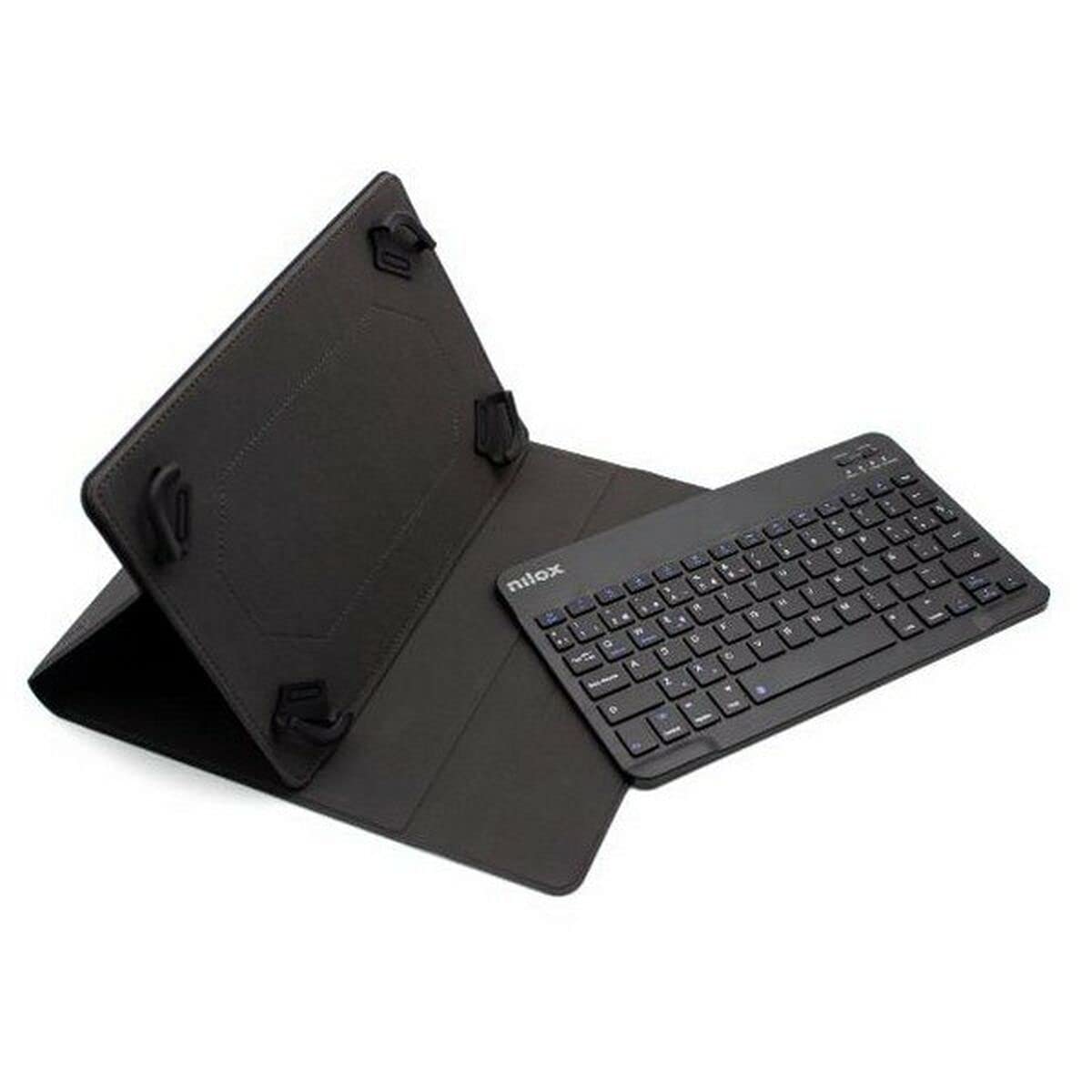 NILOX Funda tablet 9.7 a 10.5 teclado bt negro