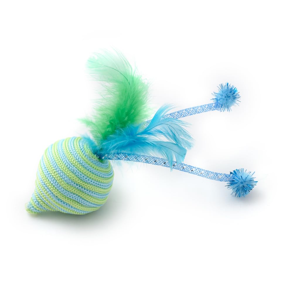 NutraPet Wild Catz Turnip Fabric, Feature Cat Toy (Multicolors) 1Pc