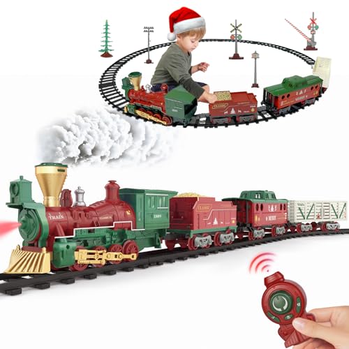 Weihnachtszug Ferngesteuert Kindereisenbahn Set – Elektrische...