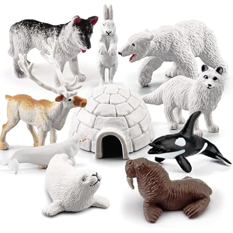 Figurines Animaux Polaires KATELUO Cover