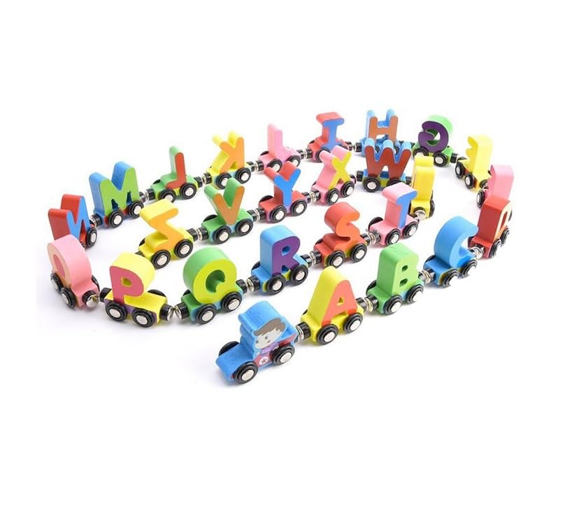 Globular A to Z Wooden Digital Colourful Magnetic Train Set Educational Learning Toy 26 Alphabets with Engine for Toddlers Boys and Girls (Multicolor) (B0CG27PTTJ) Amazon Price History, Amazon Price Tracker