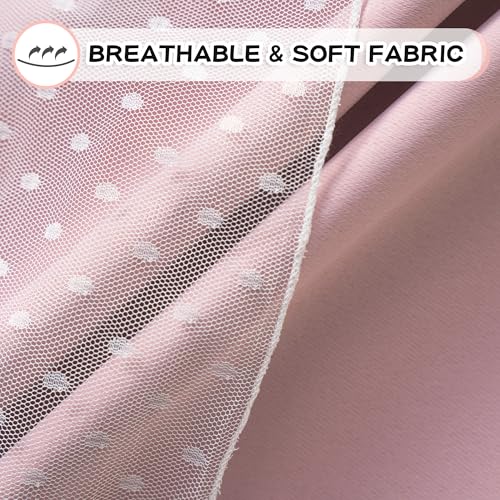 Image of MYSKY HOME Pink Blackout Curtains for Girls Bedroom 54 Inches Long,2 Panels