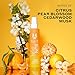 Ellis Brooklyn SUN Fragrance Mist - Rich Floral Perfume with Italian Mandarin, Orange Flower Water, & Cedarwood, Vegan Perfume Mist, Made In The USA, 100ml 3.38 Fl Oz