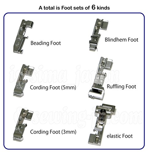 Babylock [6-Foot Bonus Package] for Enlighten (BLE3ATW) etc Over Lock Serger [Parallel Import from Japan] - Thumbnail 3