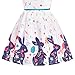 Girls Dress Petal Collar Easter Bunny Floral Rabbit Cotton Sleeveless Size 4