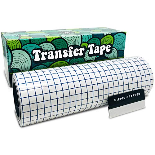 Vinyl Transfer Paper Tape Roll Transfer Tape Vinyl 50 Feet Clear Contact Paper 12