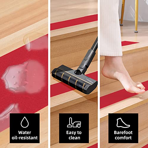 Image of Reniteco Anti-Slip Tape -2 inch x 33Ft Red Heavy Duty Grip Tape - High Adhesion & Waterproof, No Residue Removal for Outdoor Stairs, Tile, Shower, Bathtub - Extra Grip Safety Tape
