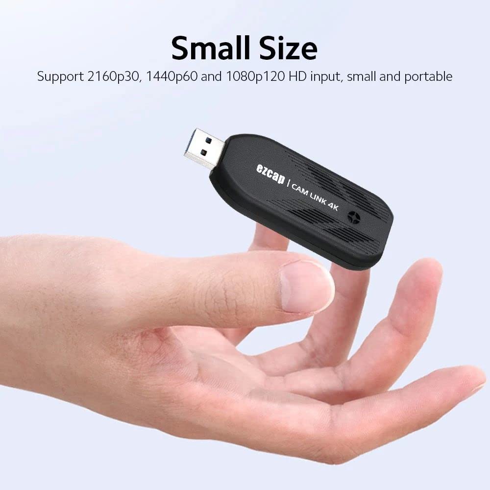Tarjeta de Captura de Video USB 4K Cámara DSLR Cámara de Video Cámara de transmisión en Vivo DV Tarjeta de Captura Amplia compatibilidad