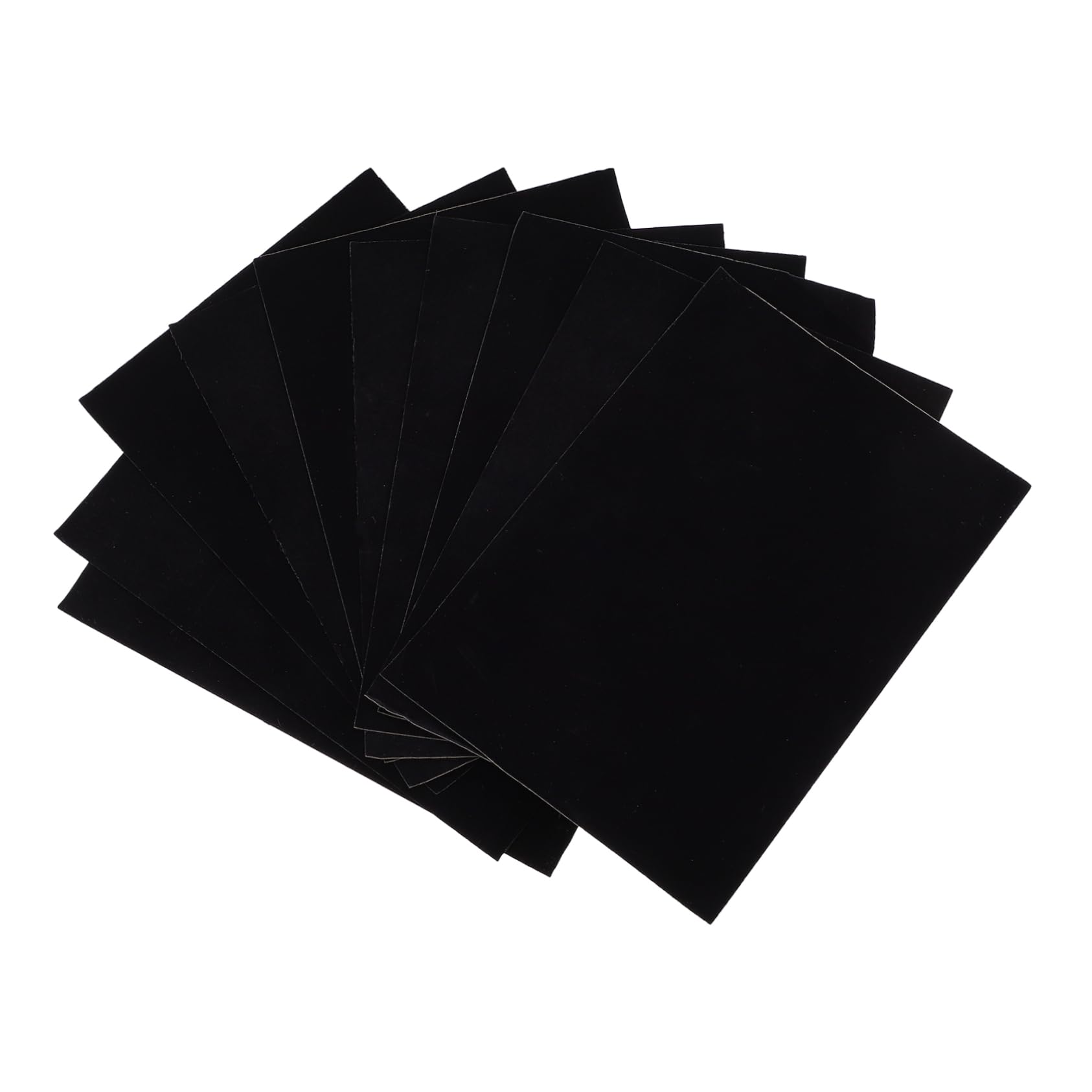 Beavorty 10pcs Self Adhesive Flocked for Jewelry Box Liner Adhesive Sticker Cloth for DIY Projects Durable and Wear Resistant Flocking Craft Material for Arts and Furniture Backing