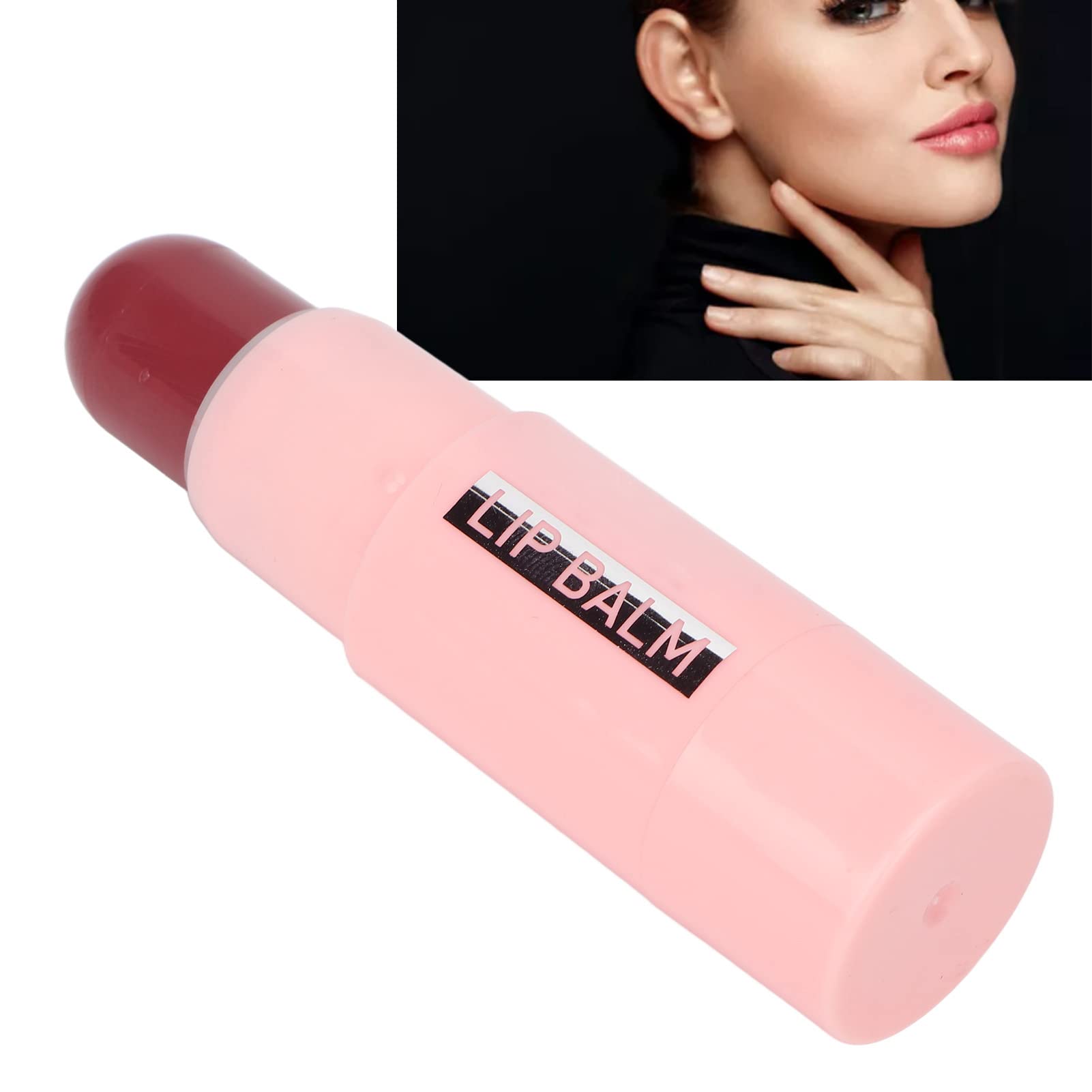 Pongnas Sérum Repulpant Rose pour les Lèvres, Baume Hydratant pour des Lèvres Plus Pulpeuses avec Formule Nourrissante, Rehausseur de Scintillant pour Maquillage Cosmétique