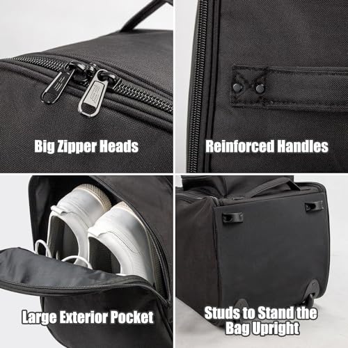 Dr.Acces Golf Club Travel Bag with Wheels | Golf Luggage Case Cover for Airlines - 600D Waterproof with Sponge Lining/Padded, Universal Size - Image 5