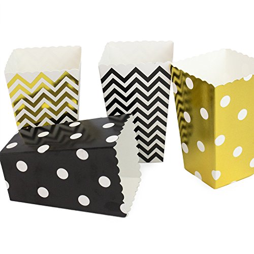 Boîtes popcorn en papier Youmebest pour anniversaire et déco de table festive