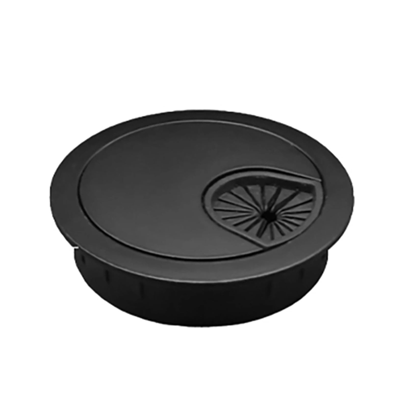 Kable na biurko 50/60/80 mm, do organizera biurowego (srebrny, 80 mm)