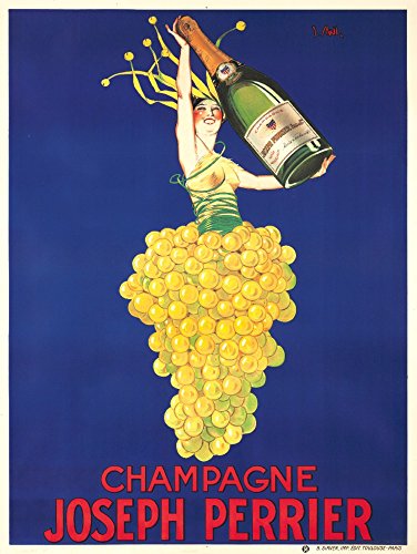 Champagne Joseph Perrier Vintage Poster (artist: Stall, J.) c. 1929