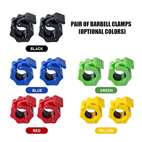 Grampos de barra, Andoer Par de grampos de barra de liberação rápida Trava de liberação rápida de 1