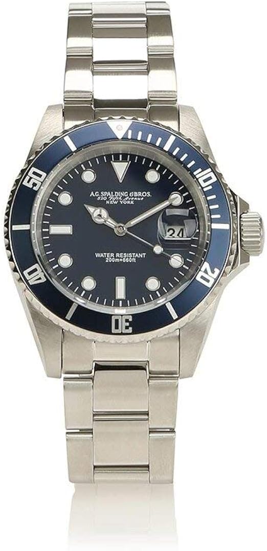 A.G. Spalding \u0026 Bros. Orologio Analogico al Quarzo Uomo con Cinturino in  Altro Materiale 174431U706 : Amazon.it: Orologi