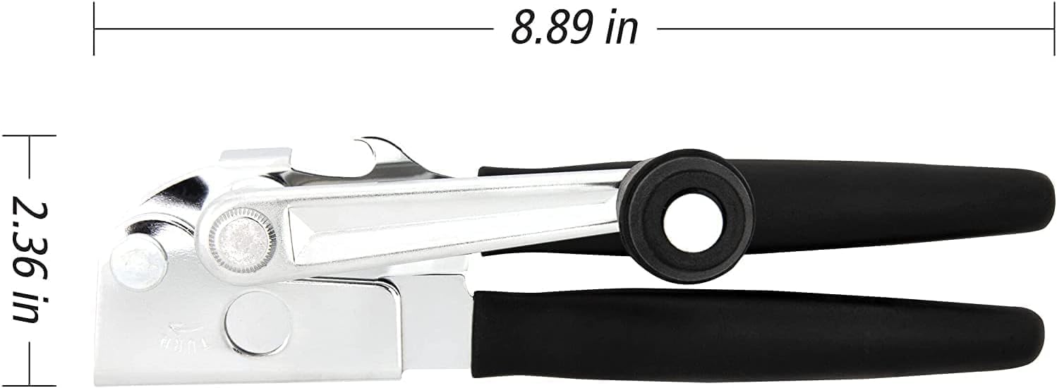 Heavy Duty Commercial Can Opener - Manual Hand Held - Industrial for Big Cans - Easy Crank, Abridor