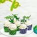 Gyufise 24Pcs Dinosaur Cupcake Toppers Green Glitter 3 Rex Roar Dinosaur Cupcake Picks Three Years Old Dino Theme Baby Shower Third Birthday Party Cake Decorations Supplies